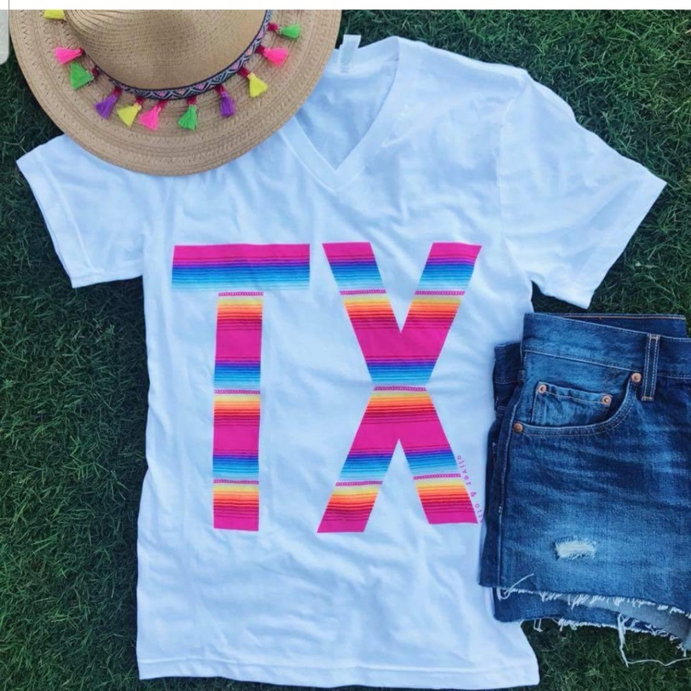 Texas Serape Lake Shirt or Nightie